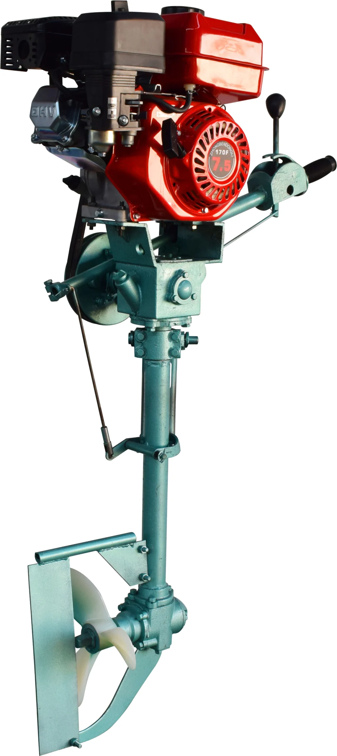Vertical Outboard, Sterndrive  Thruster, Propeller  Water-cooled diesel Engine Air-cooled diesel Engine Horizontal 7.5 Horses - Image 2