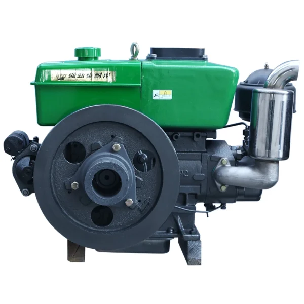 ZR190 Small 12 Horsepower Electric Single Cylinder Water-cooled Four-stroke diesel Engine - Image 4