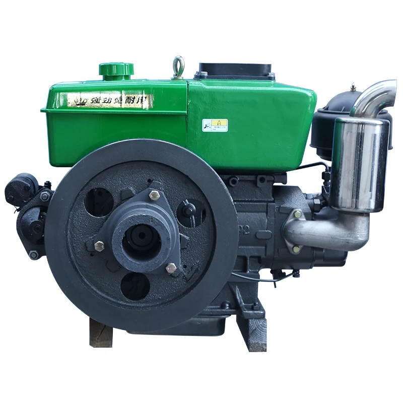 ZR190 Small 12 Horsepower Electric Single Cylinder Water-cooled Four-stroke diesel Engine - Image 4
