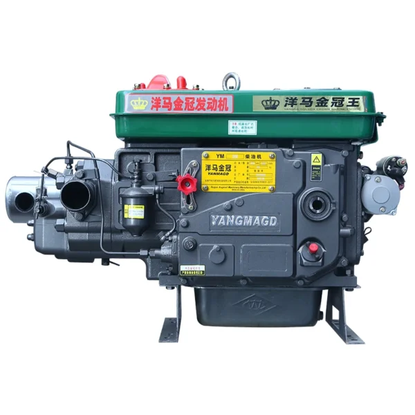 New Spot 28 Horsepower Electric Start Water-cooled Single Cylinder diesel Engine for Agricultural Machinery - Image 2