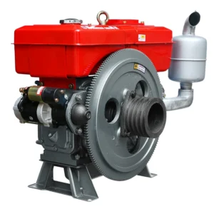 Cost-effective 25HP 4-Stroke Diesel Motor Electric Start Water-Cooled Durable Single Cylinder