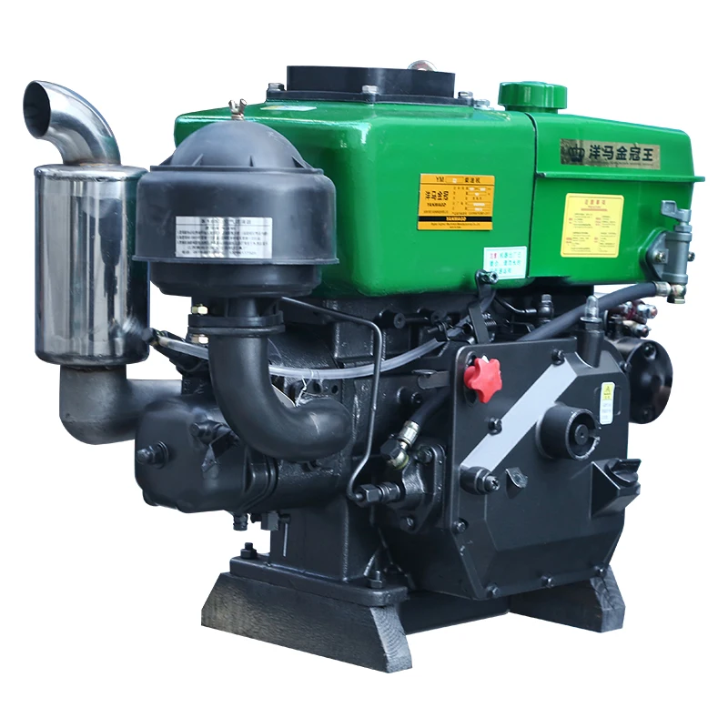 ZR190 Small 12 Horsepower Electric Single Cylinder Water-cooled Four-stroke diesel Engine - Image 2