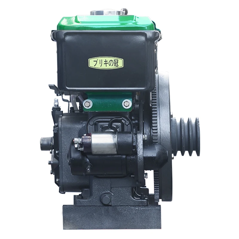 ZR180 Electric Starting Radiator Type Single Cylinder Diesel Engine Agricultural Machinery Four Stroke Condensing Diesel Engine - Image 5