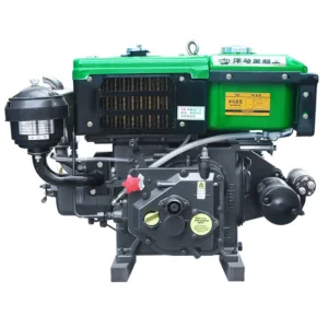 ZR180 Electric Agricultural Single-cylinder Condensing diesel Engine Runs Smoothly with Energy Saving and Stable Pressure.