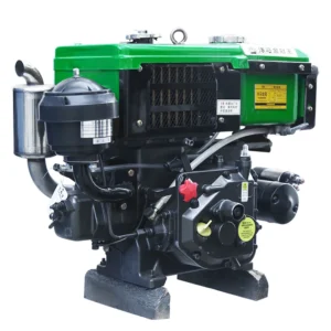 ZR180 Electric Starting Radiator Type Single Cylinder Diesel Engine Agricultural Machinery Four Stroke Condensing Diesel Engine
