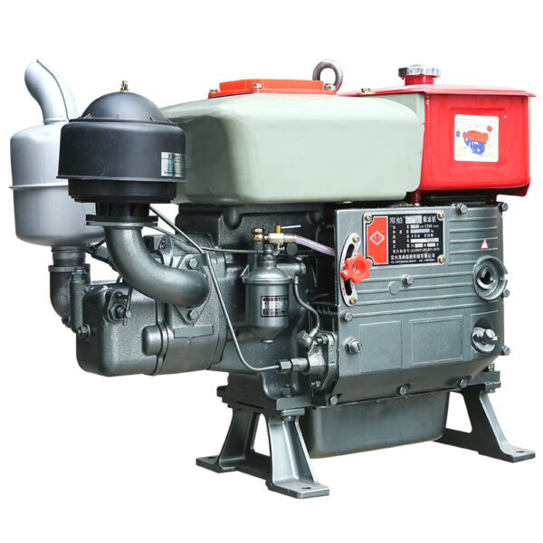 Available Stock Kick Start diesel Engine ZS195 Water-cooled Single Cylinder diesel Engine - Image 2