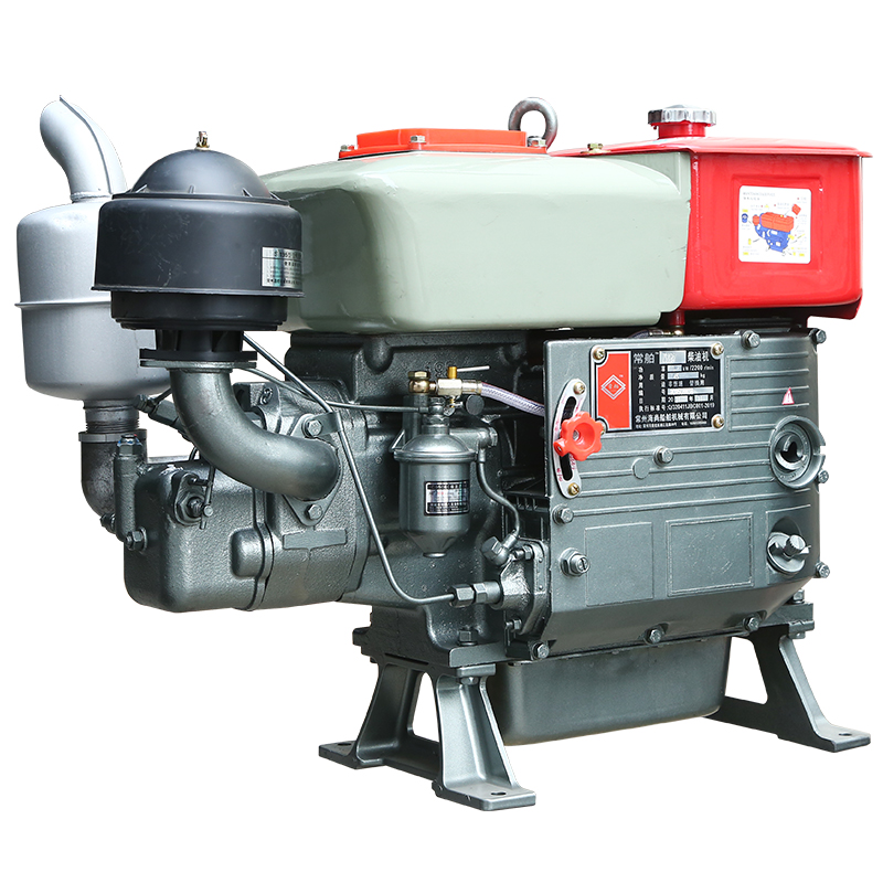 Available Stock Kick Start diesel Engine ZS195 Water-cooled Single Cylinder diesel Engine - Image 2
