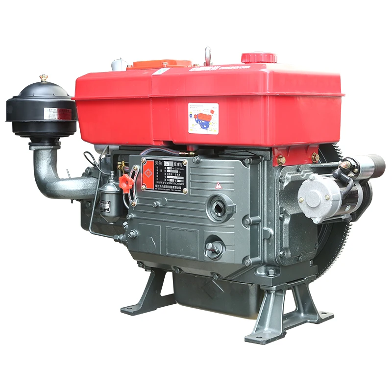 35hp Electric Start Manual Start Motor diesel Engine Single-cylinder diesel Engine Quality Certifications - Image 2