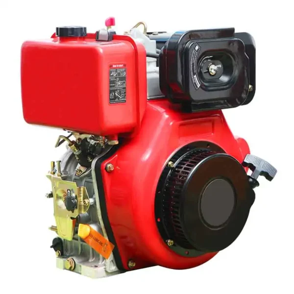 10 HP Small Air-cooled diesel Engine, Single Cylinder Air-cooled Engine, Agricultural Propeller Water Pump. - Image 5