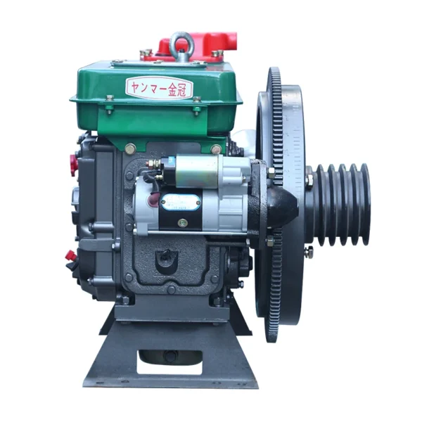 New Spot 28 Horsepower Electric Start Water-cooled Single Cylinder diesel Engine for Agricultural Machinery - Image 5