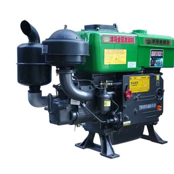 Diesel Engine for Tractor, ZS195-12 Horsepower Hand-started Single-cylinder Water-cooled diesel Engine. - Image 6