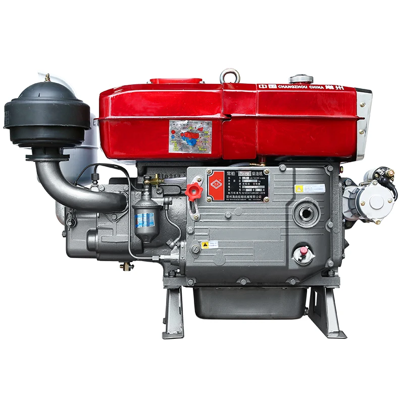 The Best-selling Electric Start ZS1115-22 HP Water-cooled Four-stroke Single-cylinder diesel Engine. - Image 2