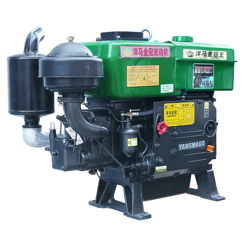 2025 New Style 22 Horsepower 1115cc Hand-Cranked Single-Cylinder Water-Cooled Diesel Engine on Sale Reserve Price Required - Image 3