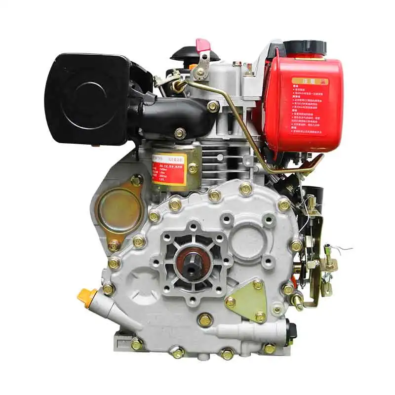 5 Horsepower Small Air-cooled diesel Engine, Single Cylinder Air-cooled Engine, Agricultural Propeller Water Pump (spline Shaft) - Image 6