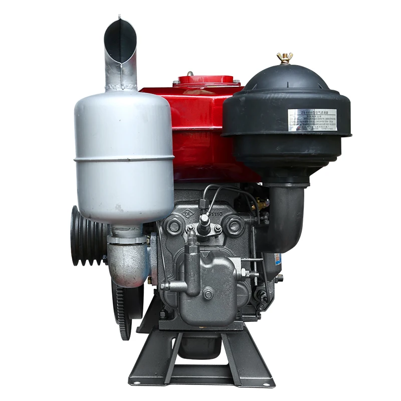 The Best-selling Electric Start ZS1115-22 HP Water-cooled Four-stroke Single-cylinder diesel Engine. - Image 4