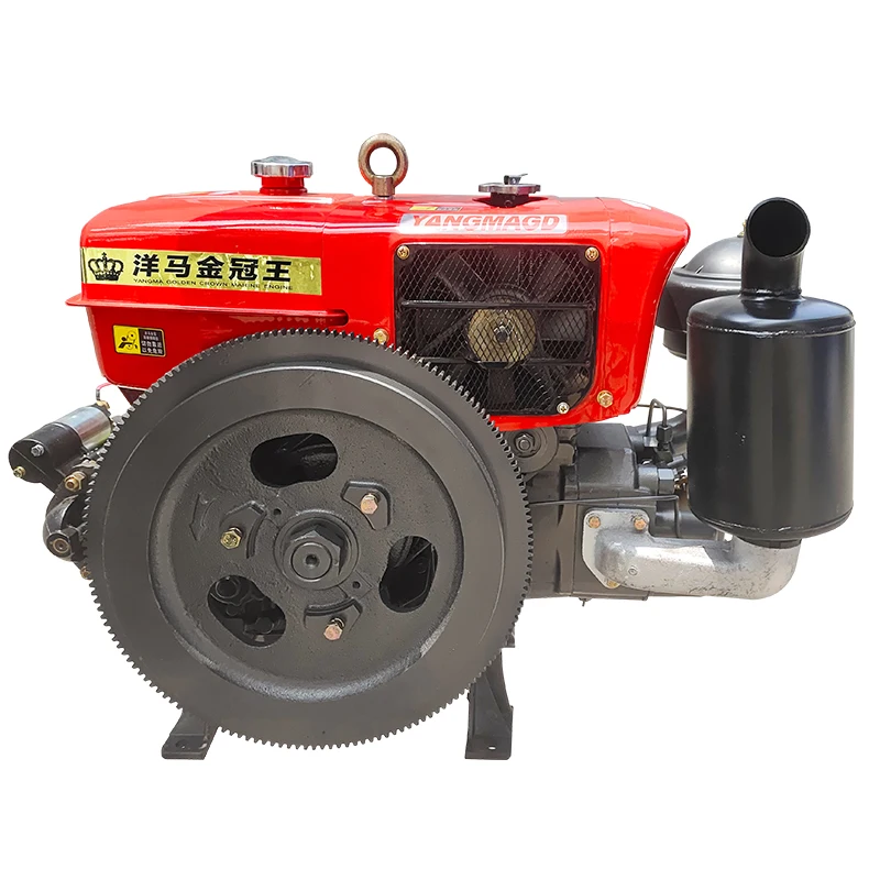 ZS1100-30HP Electric Starting diesel Tractor diesel Engine Electric Starting Single Cylinder Marine Engine Condensing Type - Image 3