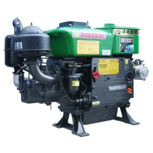 ZS1100 15HP Electric Starting Single Cylinder Cooling Water Diesel Engine Agricultural Machinery Engine Marine Propulsion Engine
