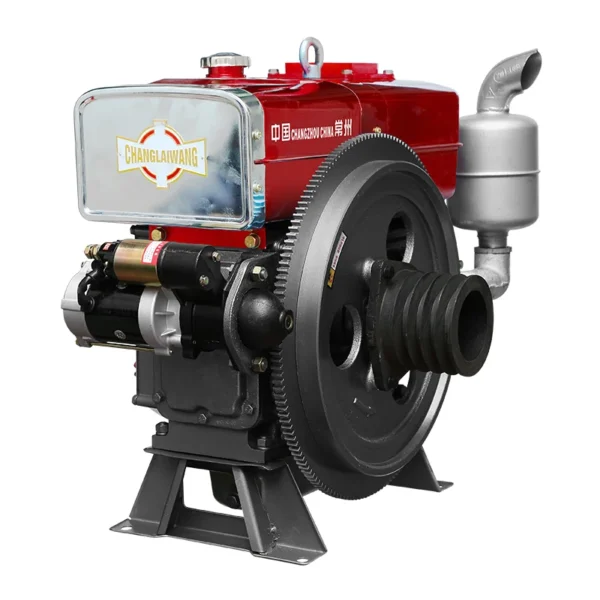 Power Support New ZS1105 Electric Start Water-cooled Single Cylinder Four-stroke diesel Engine, 18 Horsepower Engine. - Image 5
