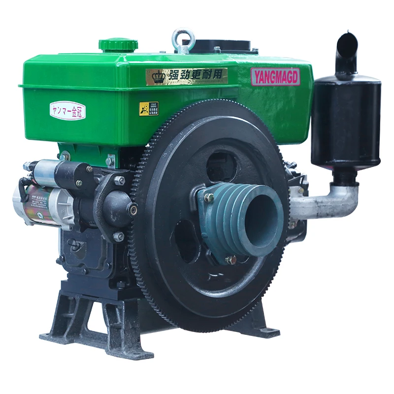 ZS1115 Electric Single Cylinder Water-cooled Four-stroke diesel Engine, Saving Energy and Stabilizing Pressure. - Image 4