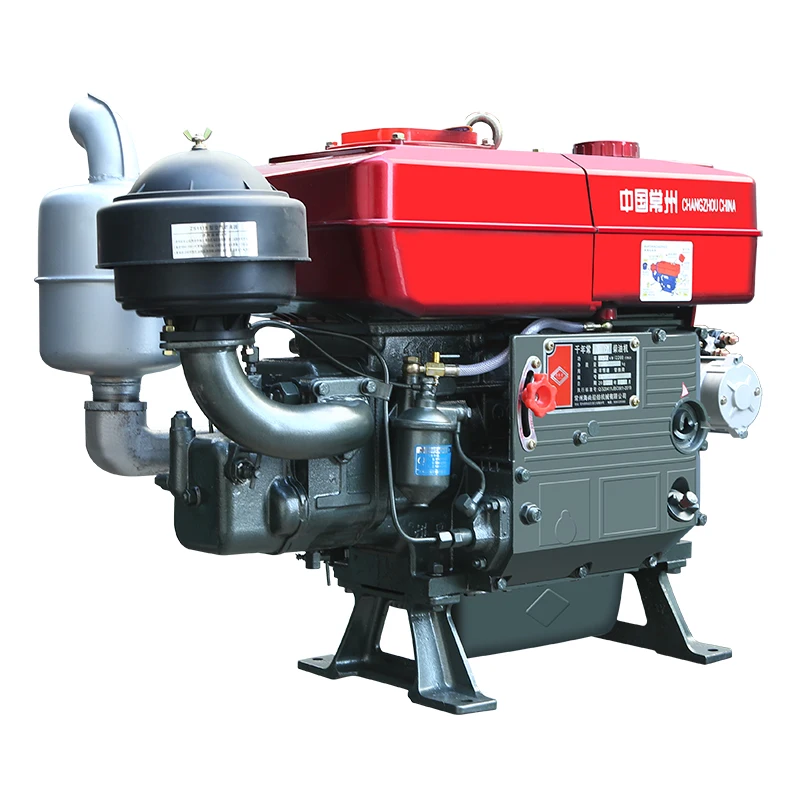 Water Cooled  Motor Diesel Motor Diesel Electric Start ZS1115-22 HP Single-cylinder Water-cooled diesel Engine - Image 3