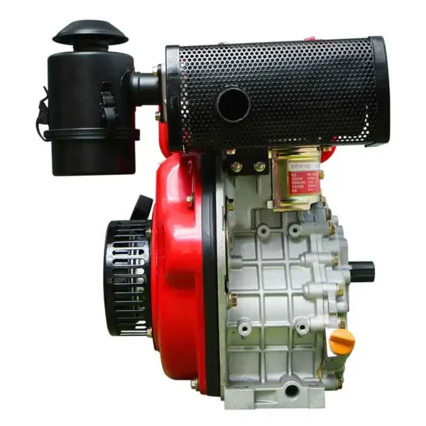 5 Horsepower Small Air-cooled diesel Engine, Single Cylinder Air-cooled Engine, Agricultural Propeller Water Pump (spline Shaft) - Image 2