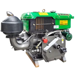 ZR190 Small 12HP Small15HP Electric Starting Diesel Engine Single Cylinder Condensing Small Diesel Engine Agricultural Machinery