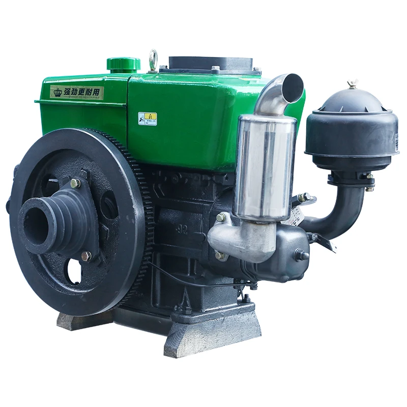 ZR190 Small 12 Horsepower Electric Single Cylinder Water-cooled Four-stroke diesel Engine - Image 3