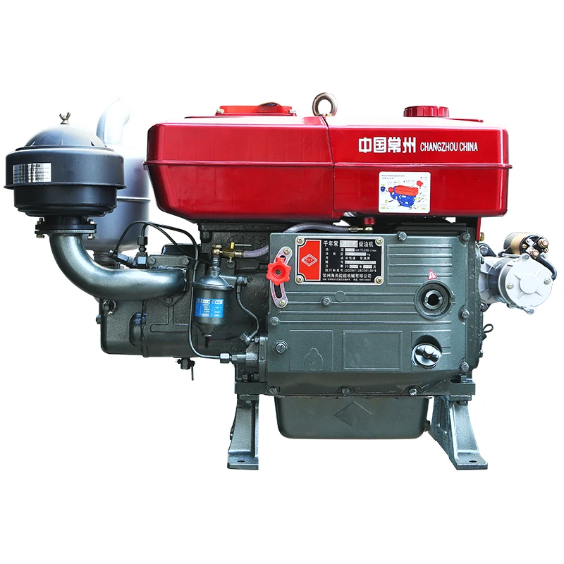 Water Cooled  Motor Diesel Motor Diesel Electric Start ZS1115-22 HP Single-cylinder Water-cooled diesel Engine - Image 5