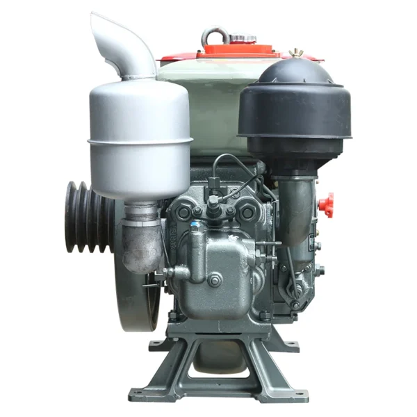 Four-stroke Powerful Single-cylinder Water-cooled diesel Engine ZS195-12 Horsepower Hand-started. - Image 5