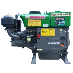 18 HP hand-cranked single-cylinder water-cooled four-stroke diesel engine, saving energy and stabilizing pressure.