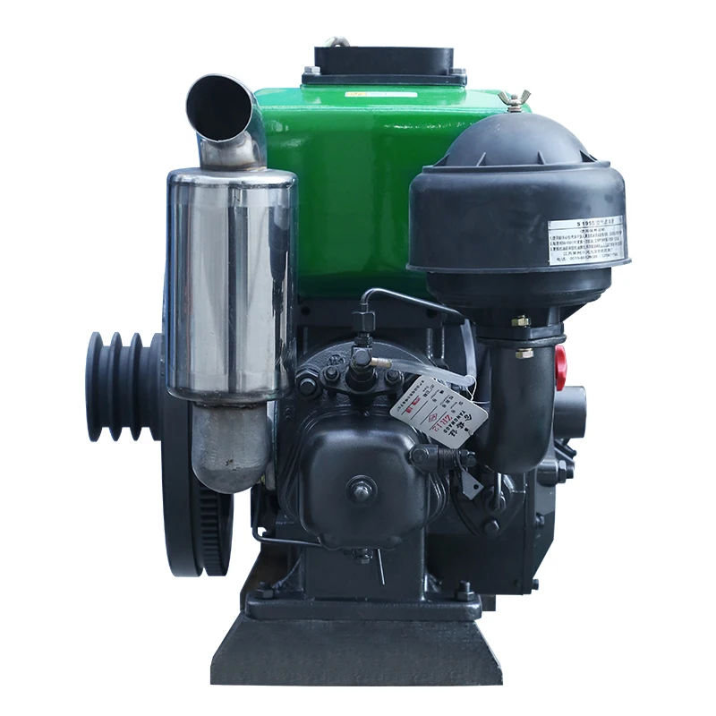 ZR190 Small 12 Horsepower Electric Single Cylinder Water-cooled Four-stroke diesel Engine - Image 6
