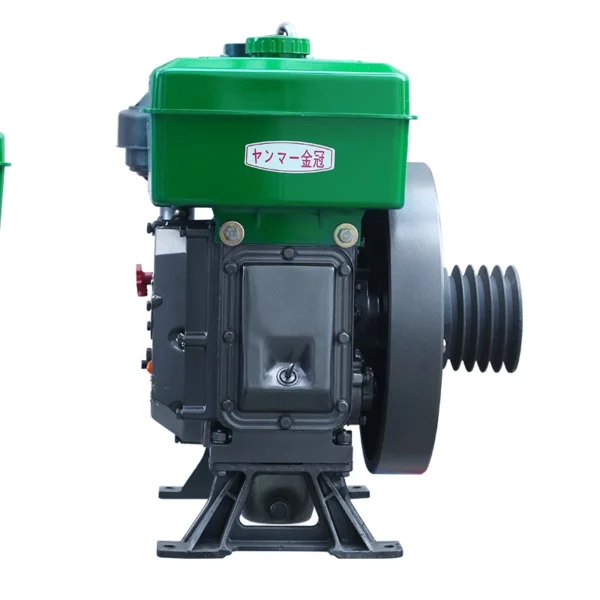 Diesel Engine for Tractor, ZS195-12 Horsepower Hand-started Single-cylinder Water-cooled diesel Engine. - Image 5