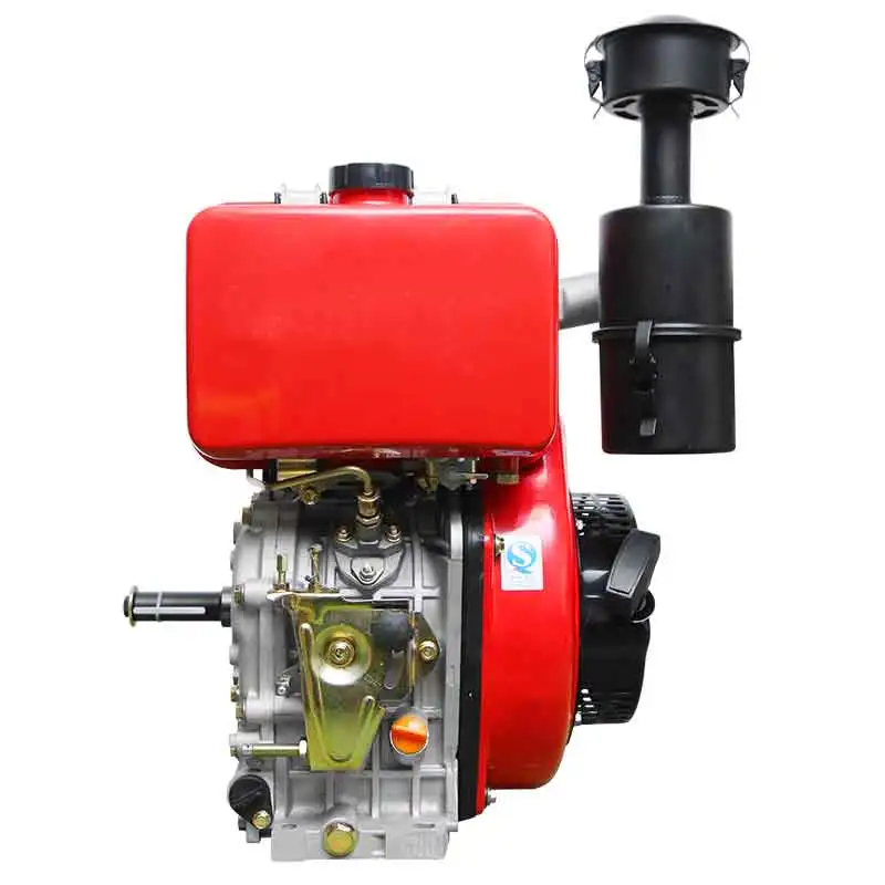 9 Horsepower Small Electric Starting Single Cylinder diesel Engine Cylinder diesel Engine Mechanical diesel Engine - Image 2