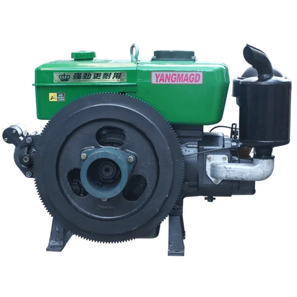 ZS1115 Electric Single Cylinder Water-cooled Four-stroke diesel Engine, Saving Energy and Stabilizing Pressure. - Image 2