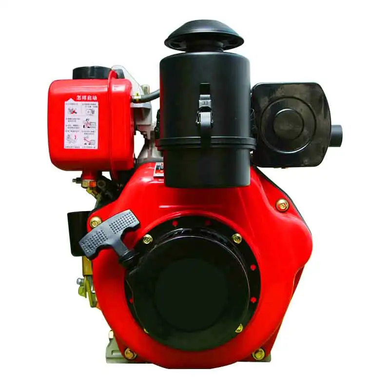 5 Horsepower Small Air-cooled diesel Engine, Single Cylinder Air-cooled Engine, Agricultural Propeller Water Pump (spline Shaft) - Image 4