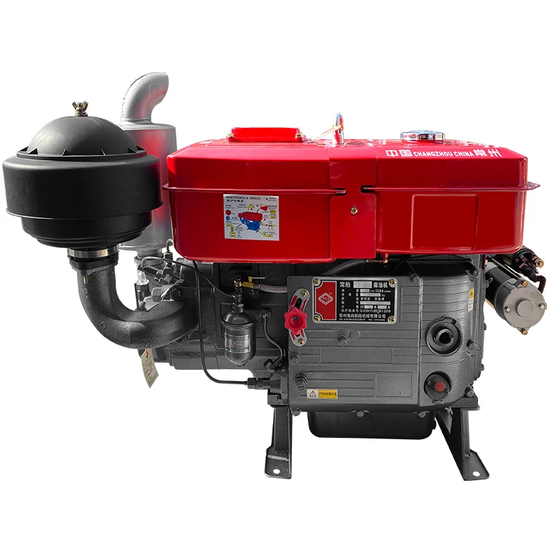 High-Efficiency 35HP Water-Cooled Diesel Engine Single Cylinder for Sale