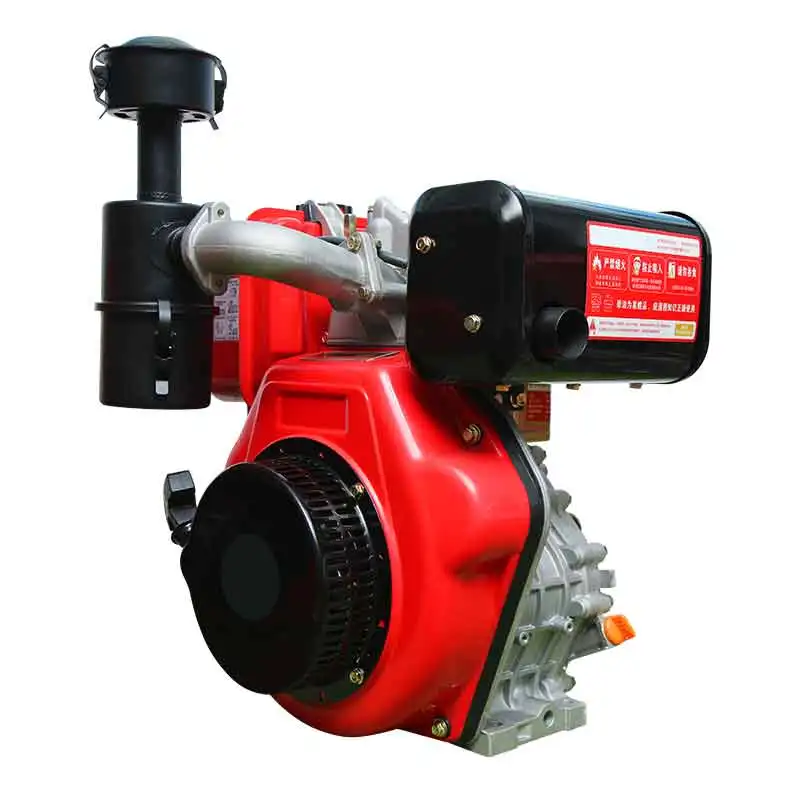 9 Horsepower Small Electric Starting Single Cylinder diesel Engine Cylinder diesel Engine Mechanical diesel Engine - Image 3