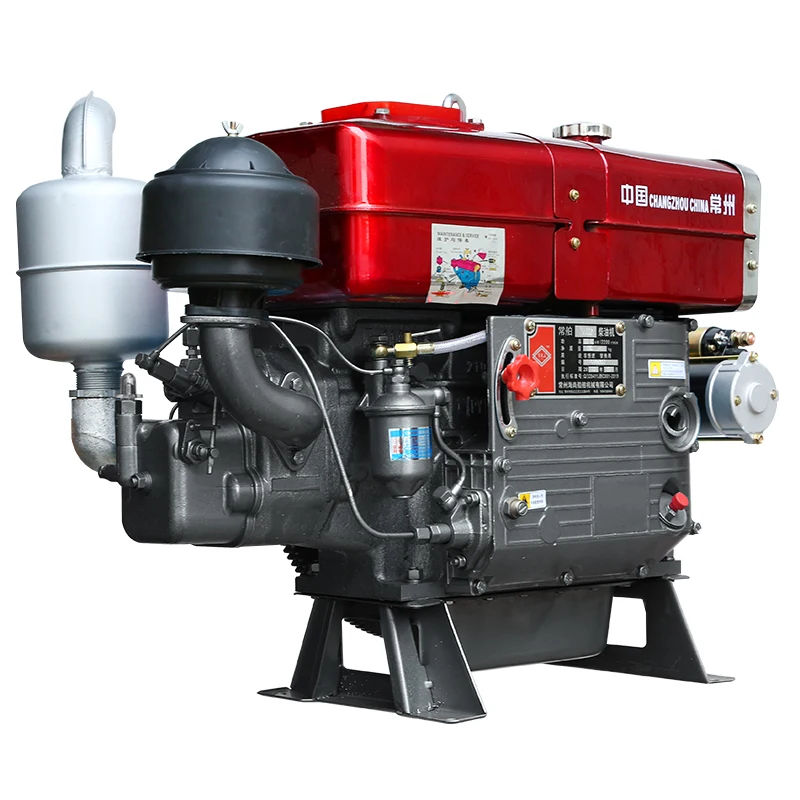 Hot Selling Water Cooled diesel Engine ZS1100 15HP Single Cylinder diesel Engine