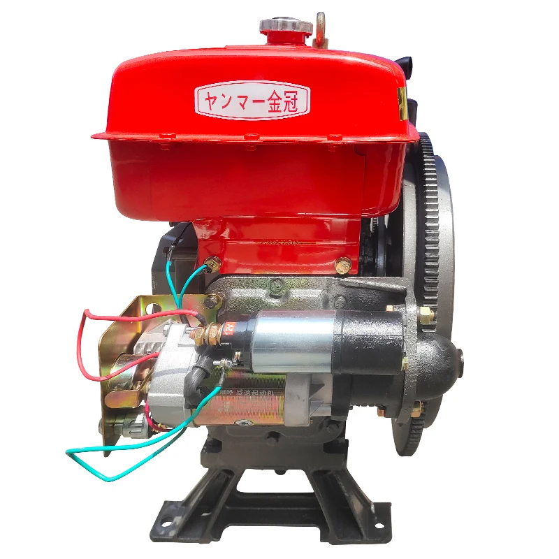 ZS1100-30HP Electric Starting diesel Tractor diesel Engine Electric Starting Single Cylinder Marine Engine Condensing Type - Image 4