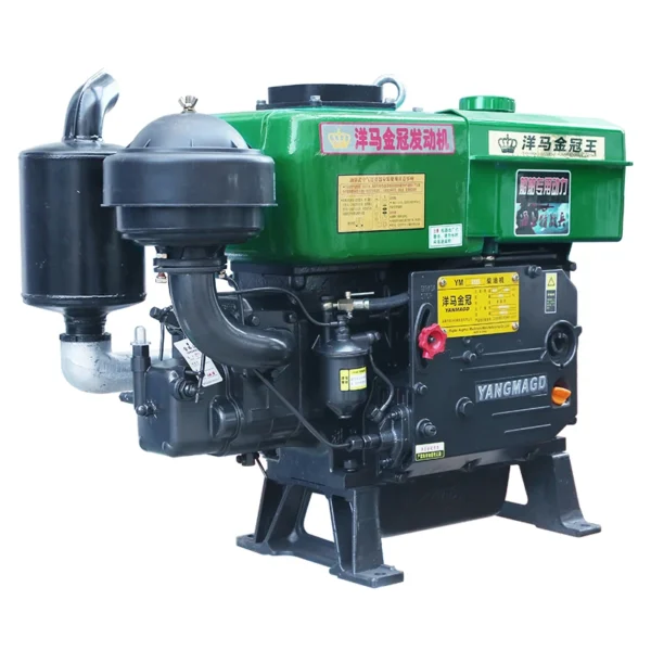 Water Cooled  Electricity Starting Mini diesel Engine New Machinery Engines Single Cylinder Engine - Image 2
