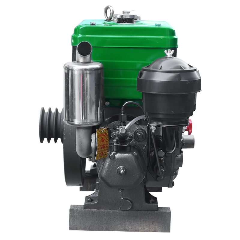 The ZR180 Hand Cranked High-performance Single Cylinder diesel Engine Is Equipped with a Condenser Widely Used in Agriculture - Image 6